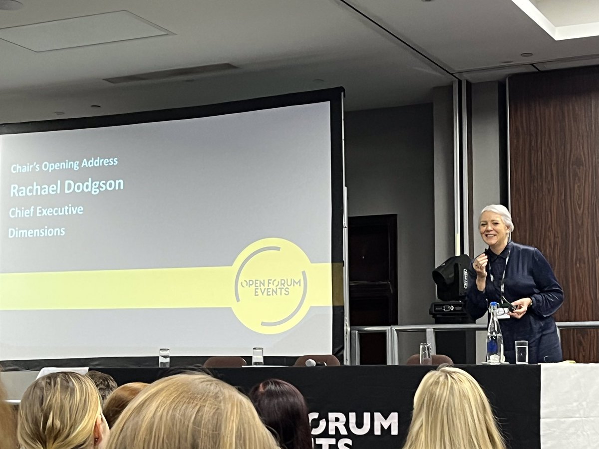DimensionsUK's tweet photo. We’re here at the @openforumevents Learning Disability and/or Autism: Enabling change - delivering improvement conference in London. Our CEO @rachael_dodgson is chairing. #LDOFE https://t.co/QZCt8K90Tk