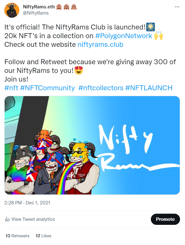 NiftyRams 🧬🧪🐏 tweet media
