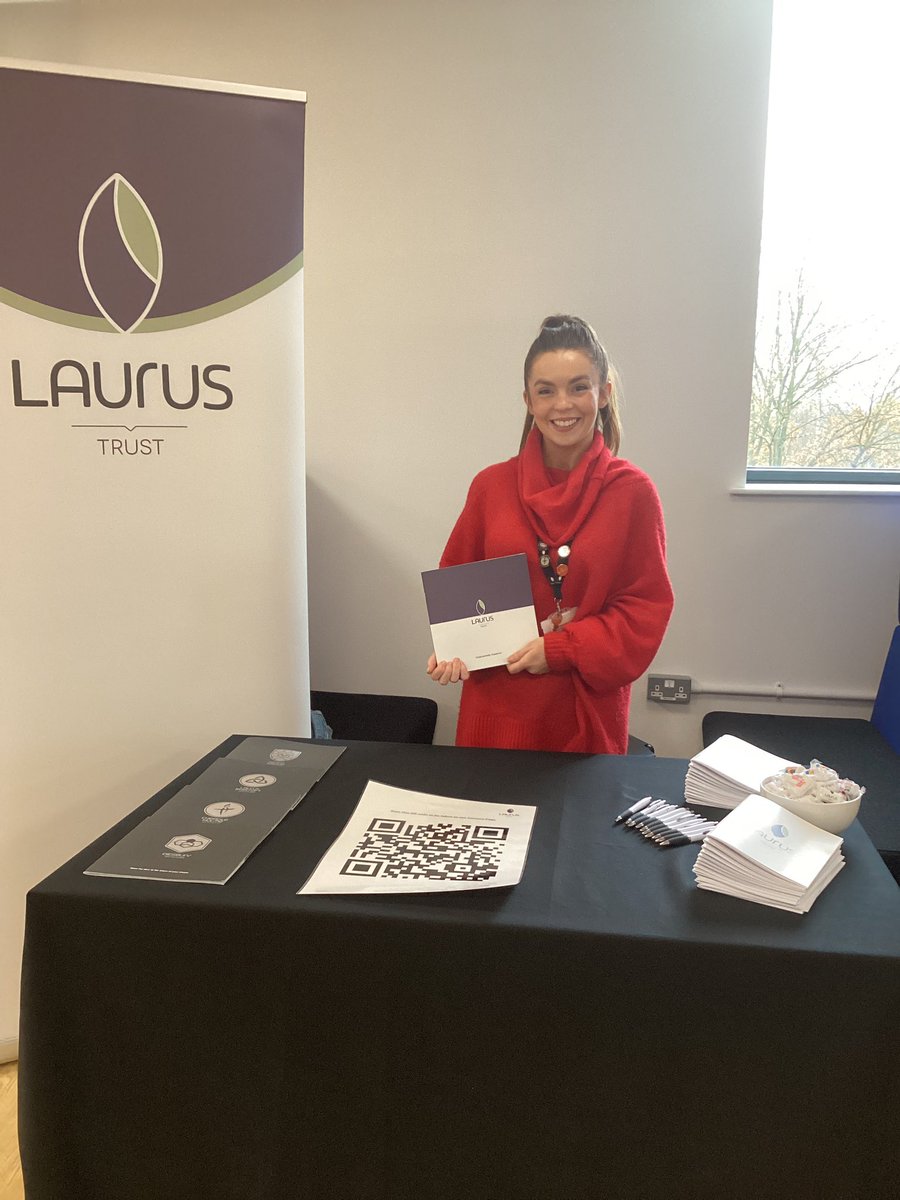 We’re at @DidsburyHigh for @AdvancingAccess

Come and speak to Em to learn more about @LaurusTrust and find out about our current opportunities! 🔎