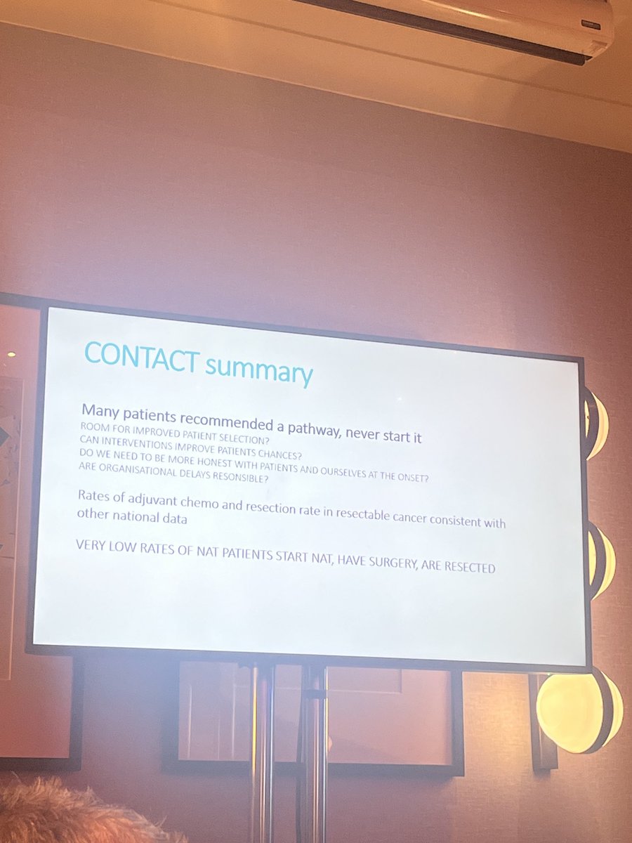 Interesting summary;CONTACT study