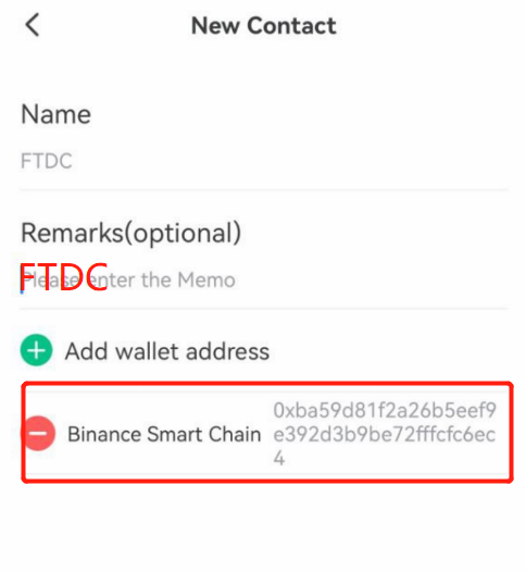 ftdcio's tweet photo. 🚨 NOTICE 🚨
We strongly recommend #FTDC players to save the correct deposit contract address to wallet contacts.
When transferring USDT to #FTDC platform next time, directly select the contract address of "FTDC".
Next, I will take TokenPocket wallet as an example: https://t.co/XG12aAh8f4
