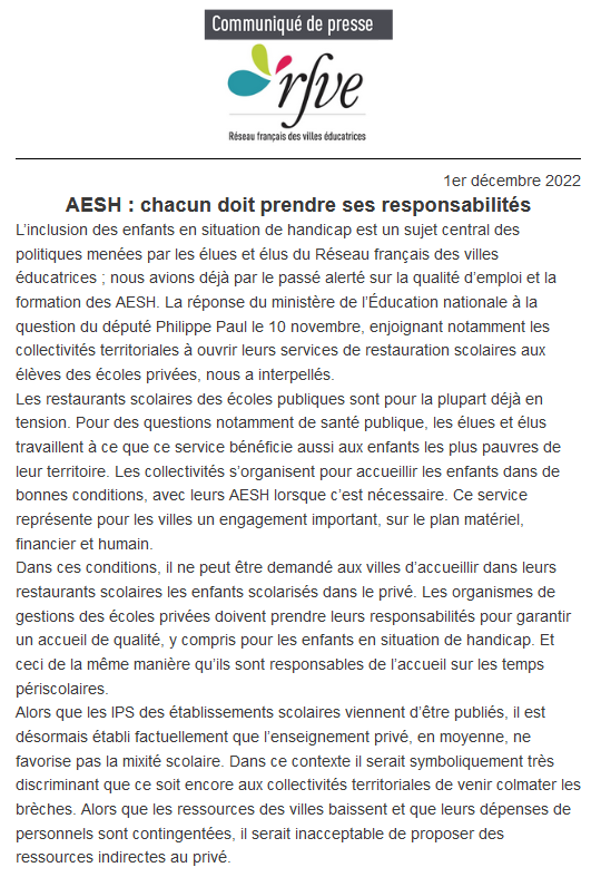 Réseau français des villes éducatrices tweet media