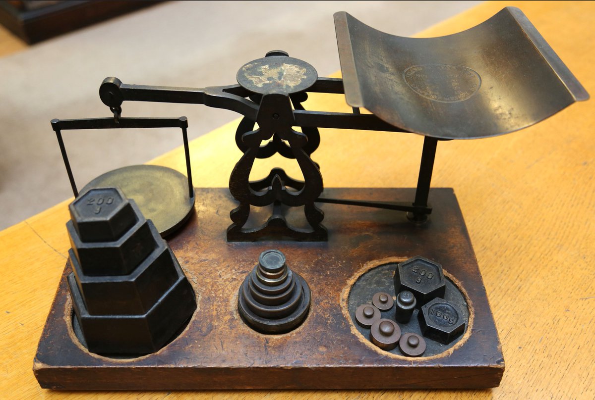 Excess baggage worries?
For #ExploreYourArchive today: Antique weighing scales that were used at the Society for weighing letters and parcels until early 2000s! 
#EYAThrowback #ThrowbackThursday