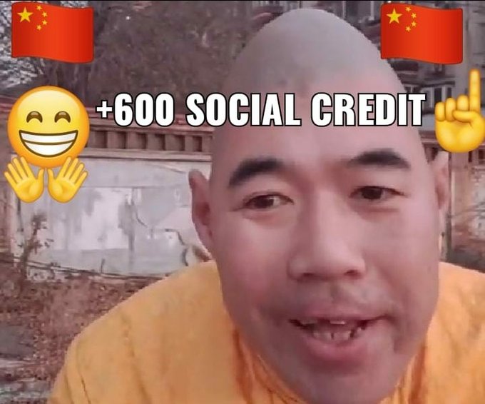 Social Credit Bot tweet media