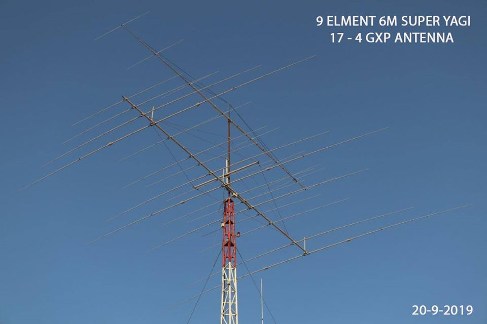 Antenna Yagi 17 elements 4 bands - GPX Antennas qrznow.com/antenna-yagi-1…