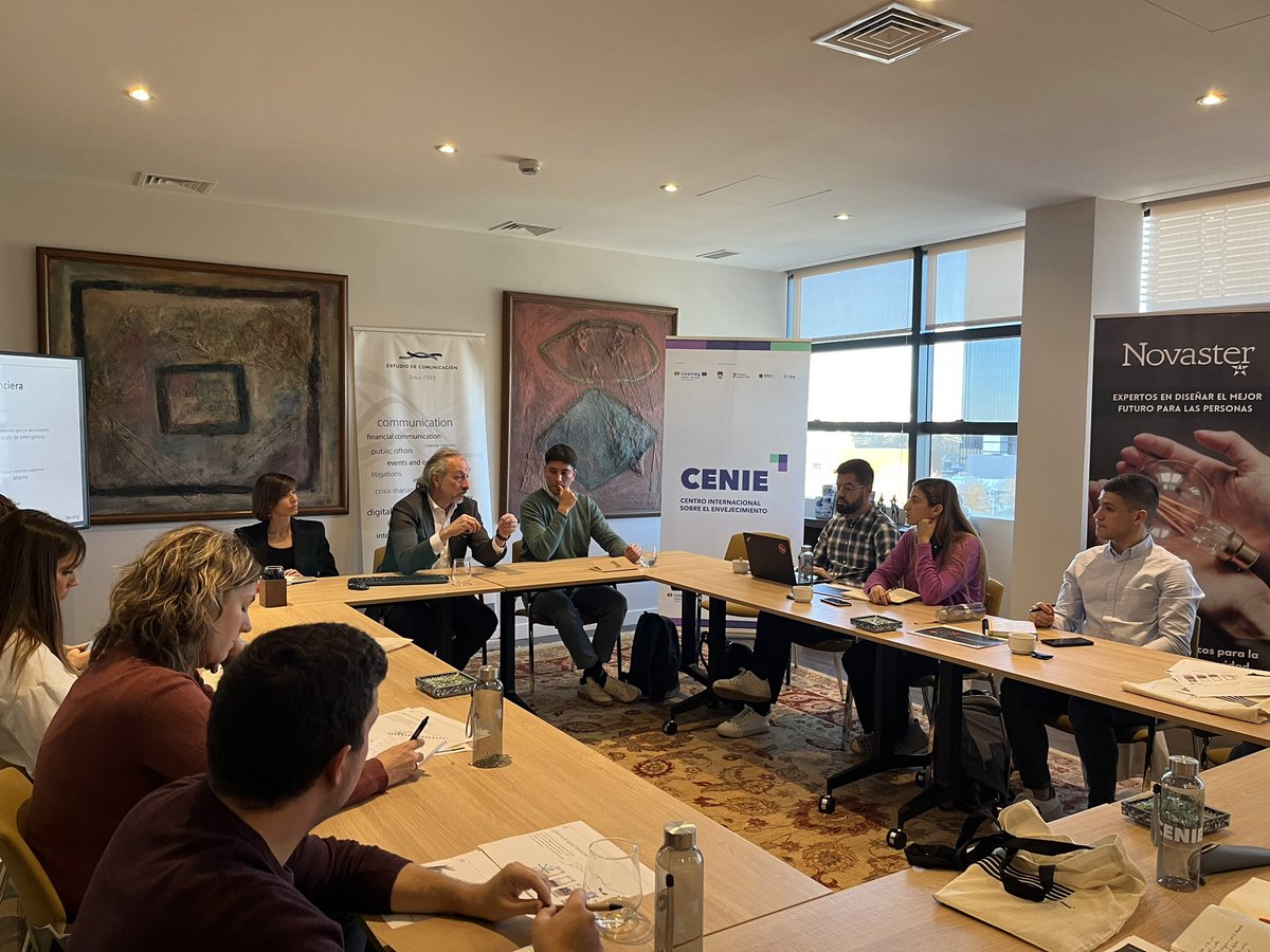 📢 Arrancamos el curso de Salud Financiera para periodistas en la sede de <a href="/EstComunicacion/">Estudio de Comunicación</a> organizado por <a href="/usal/">Universidad de Salamanca</a> a través de <a href="/cenie_es/">CENIE es</a>. La sesión tratará sobre ‘La importancia de la Salud Financiera en una sociedad cada vez más longeva’.