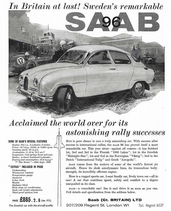RetroAdvertsUK's tweet photo. In Britain at last! The latest addition to my #etsy shop: Saab Car Print 1960, Original Advertising Wall Art https://t.co/azushz4FUM #saab #gift #present #men #dad #print #sixties #father #retroadverts https://t.co/J33Ad2VWN1