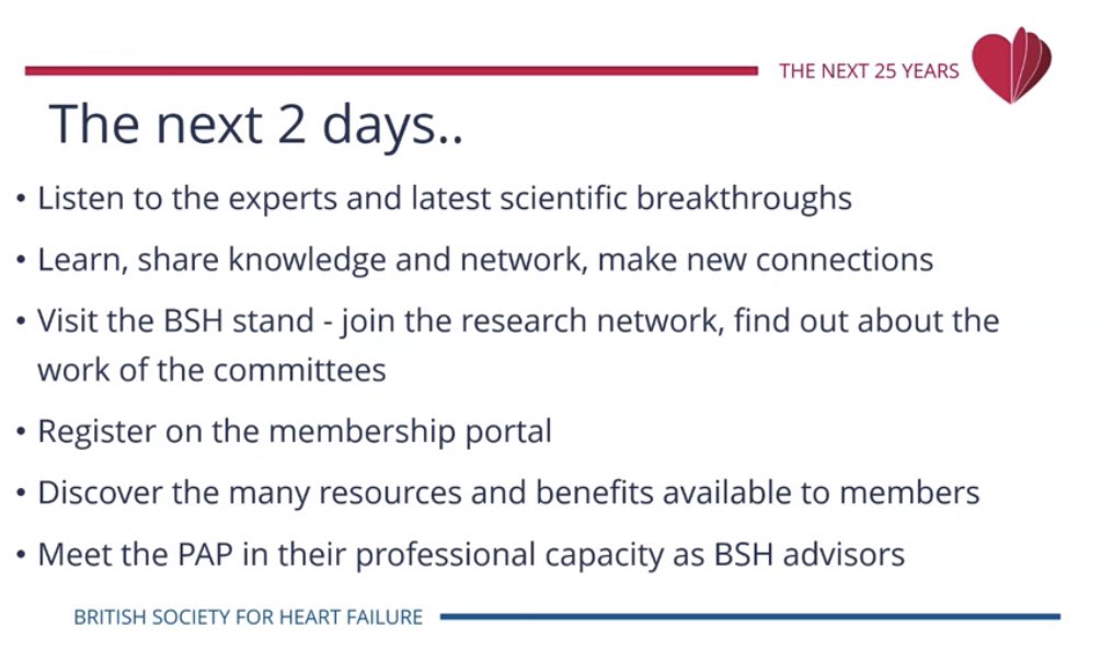 m4ggiesimpson's tweet photo. Prof Roy Gardner Chair @BSHeartFailure kicks off #BSH25 with #FBSH awards & 25yr plan to β¬οΈ#heartfailure mortality https://t.co/OLWjVTTC3j