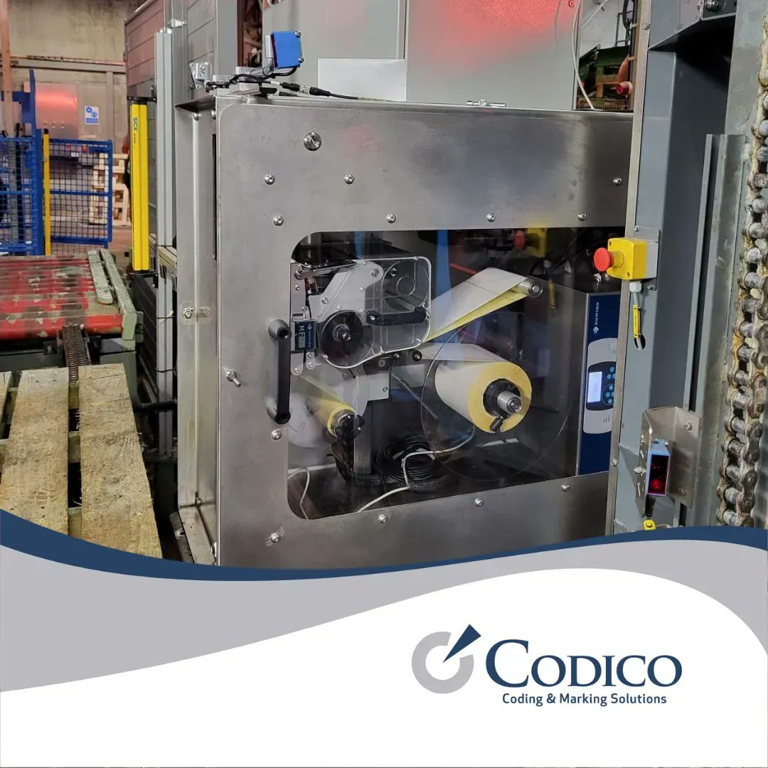 CodicoDist's tweet photo. Our team was recently on-site with a successful, industry-leading fertiliser company, installing a Domino M230i Print and Apply Labelling System. #PrintAndApplyLabelling #Labelling #LabellingSystems #FMCG https://t.co/2s0TNQ0Fok