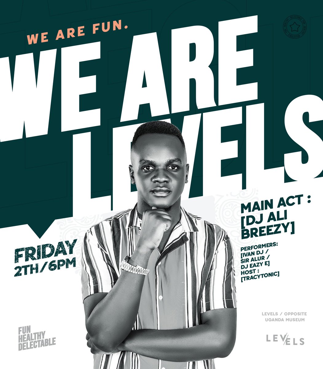 nbstv's tweet photo. Are you looking for the perfect plot this weekend? Well, @Levelsloungeug just got you covered.
Make your way to the lounge for the best nightlife experience.
Hosted by: @AlibreezyDj
#LevelsLounge https://t.co/edbPNbNDZY