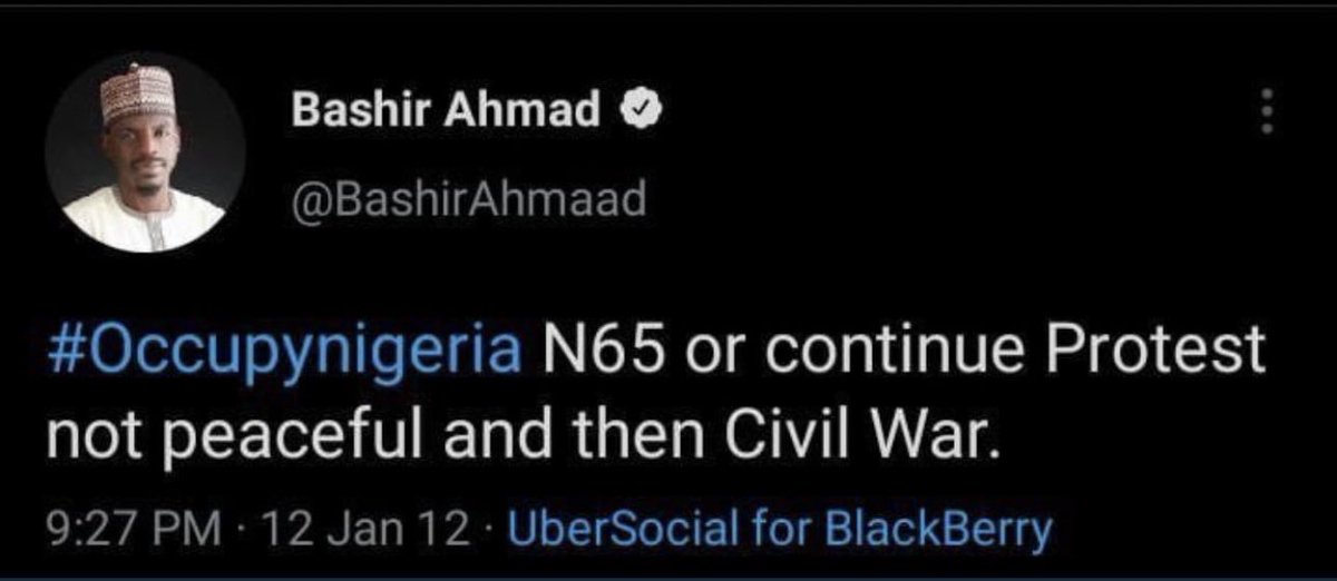 mrmacaroni's tweet photo. These are those who call themselves Patriots today. Some of those who are in government now were advocates of Civil war and anarchy some years ago.
They are in power now, there is fuel scarcity everywhere, the people are suffering. If we talk, they call us Enemies of Nigeria. 😊 https://t.co/EgFWFH1aUL