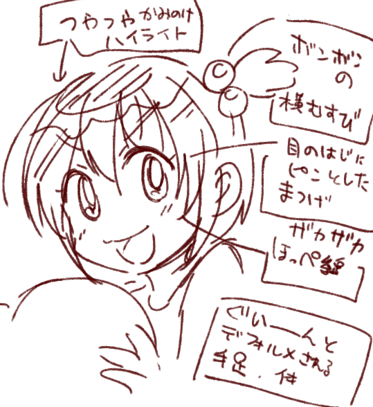 弾子ちゃんキャラデザの栄養価が高い… 