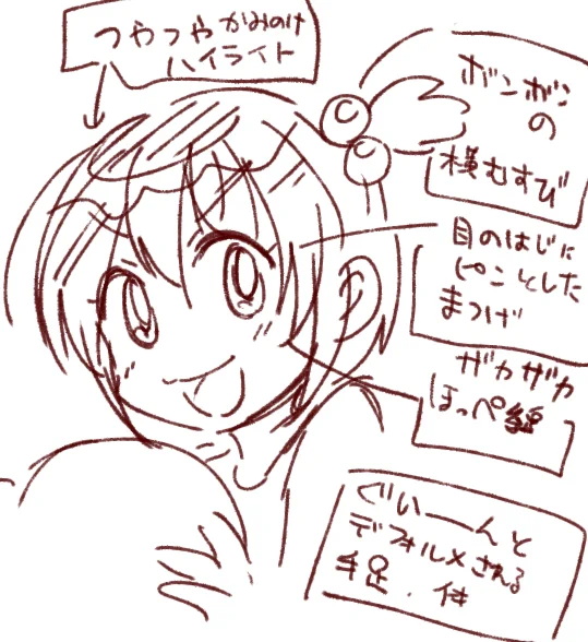 弾子ちゃんキャラデザの栄養価が高い… 