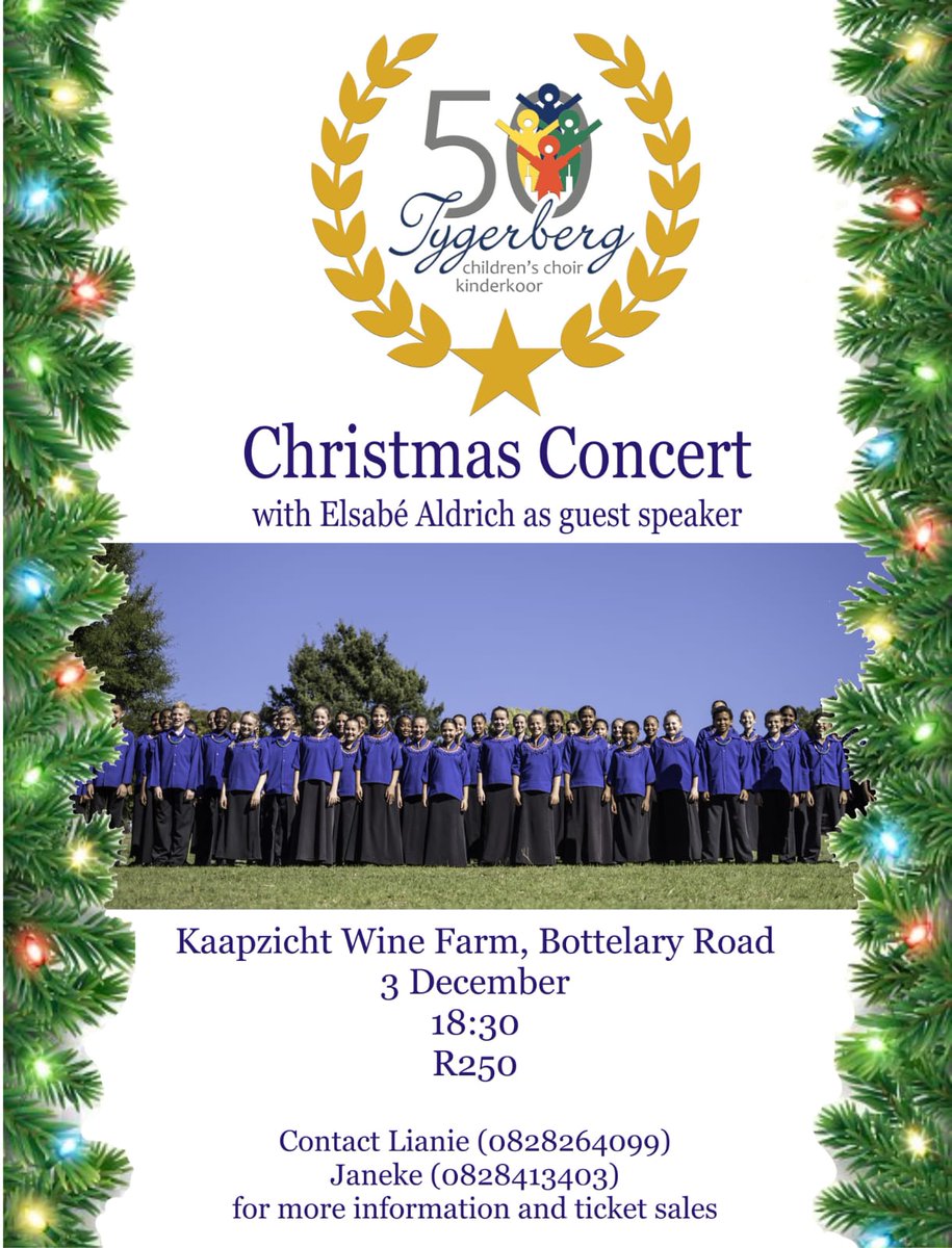 Please support <a href="/TCChoir/">Tygerberg Children's Choir</a> 
Tygerberg Children's Choir