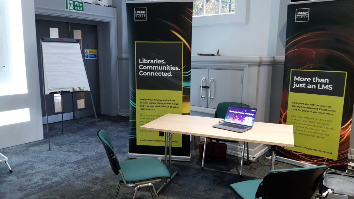 LibraryMC_ESS's tweet photo. We were delighted to attend yesterday's @CILIPinfo #SupplierShowcase in London. 

We had some great discussions with librarians, library workers and representatives from across the sector. 

#innovation #librarymanagement https://t.co/JEyz6MTbX9