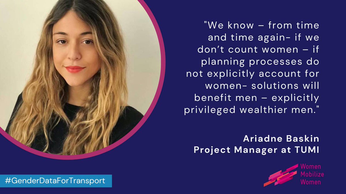 WomenMobilize's tweet photo. Live from Women and Transport Africa! 📣
Project Manager @AriadneBaskin launches report on #GenderDataForTransport "Decoding women's transport experiences. A study of Nairobi, Lagos, and Gauteng' by @mytransport and @TUMInitiative
Download it here ⬇️https://t.co/Ulz39MVb81 https://t.co/MLU2Gx3jGn