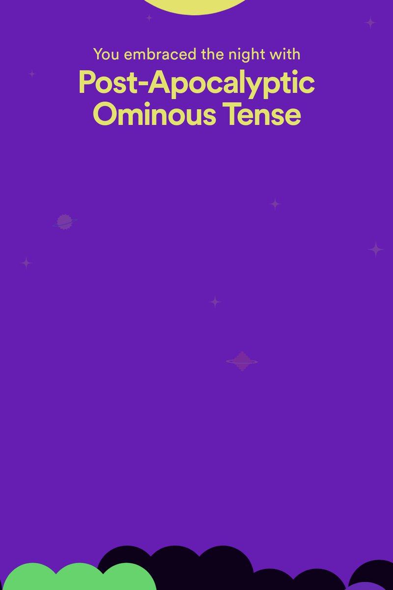 FKA_Tinks's tweet photo. Ah, yes, the three emotions. #SpotifyWrapped https://t.co/dIueQbdshP