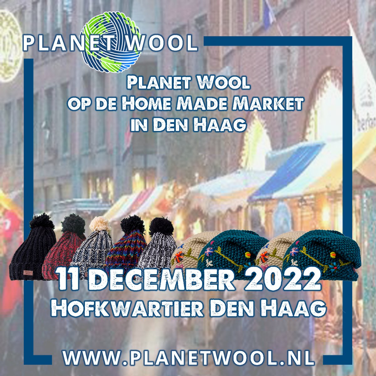 Planet_Wool's tweet photo. 𝐏𝐥𝐚𝐧𝐞𝐭 𝐖𝐨𝐨𝐥 𝐬𝐭𝐚𝐚𝐭 𝐢𝐧 𝐝𝐞𝐜𝐞𝐦𝐛𝐞𝐫 𝐨𝐩 𝟑 (𝐤𝐞𝐫𝐬𝐭) 𝐦𝐚𝐫𝐤𝐭𝐞𝐧
Bekijk de foto's voor meer info

“PLANET WOOL HELPT NEPAL”

🌐 https://t.co/32JDrES2I8

#Markt #Utrecht #DenHaag #Rotterdam #Kerst #Kerstmis #GoedDoel #PlanetWool #Nepal #Muts #Wol #Winter https://t.co/Z4FIYNu79U
