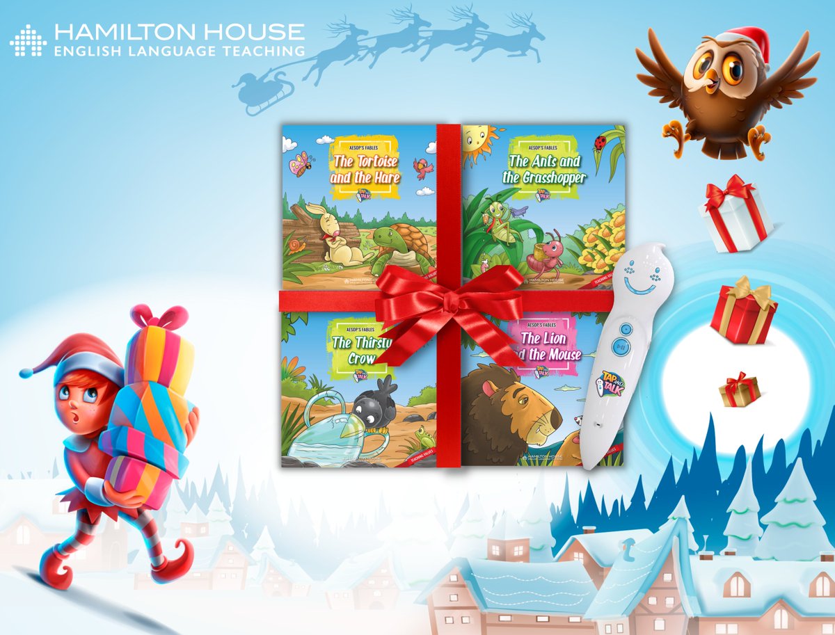 hamiltoneltbook's tweet photo. Bring Aesop’s Fables to life with our Interactive Talking Pen, which can be used to listen to the stories and to create an interactive experience together with the Tap and Talk app for smartphones and tablets.

#elt #readers #talkingpen #tapandtalk #interactive #aesopsfables #fun https://t.co/KQKgYve9KT