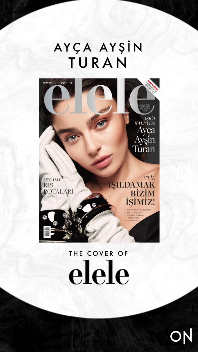 Ayça Ayşin Turan On The Cover Of Elele 🤍
#AyçaAyşinTuran
<a href="/aycaaysinturan/">Ayça Ayşin Turan</a>