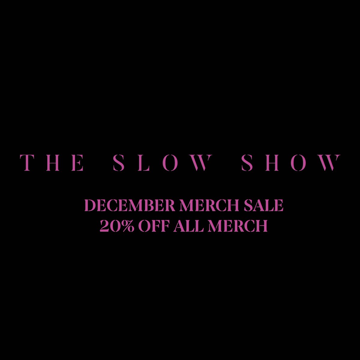 The Slow Show tweet media
