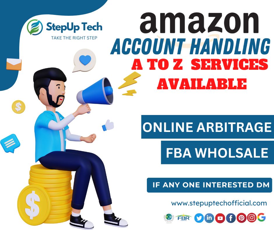 stepuplearning_'s tweet photo. โ
We are providing services of
A to z account handling Of online Arbitrage
and FBA Wholesale.
โ
And Product Hunting available of Fba wholesaleโผ๏ธ
Visit Our Account Growth With Live Screen Share ๐โจ
https://t.co/pOHI40gMUz
Visit Us
https://t.co/hjtCR38Zkr
#amazonservices https://t.co/nht7nXXUq5