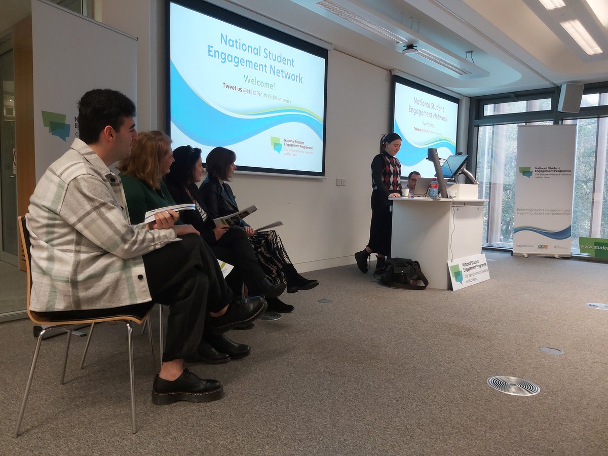 kevinmcstrav's tweet photo. Great to be back 'home' at #NStEPnetwork @maynoothsu @MaynoothUni where I'll be presenting later today on UK Approaches to Student Engagement on behalf of @QAAtweets and presenting my own research on student engagement in governance.
@USI_Education opens the day. https://t.co/W8XEcWs7IX