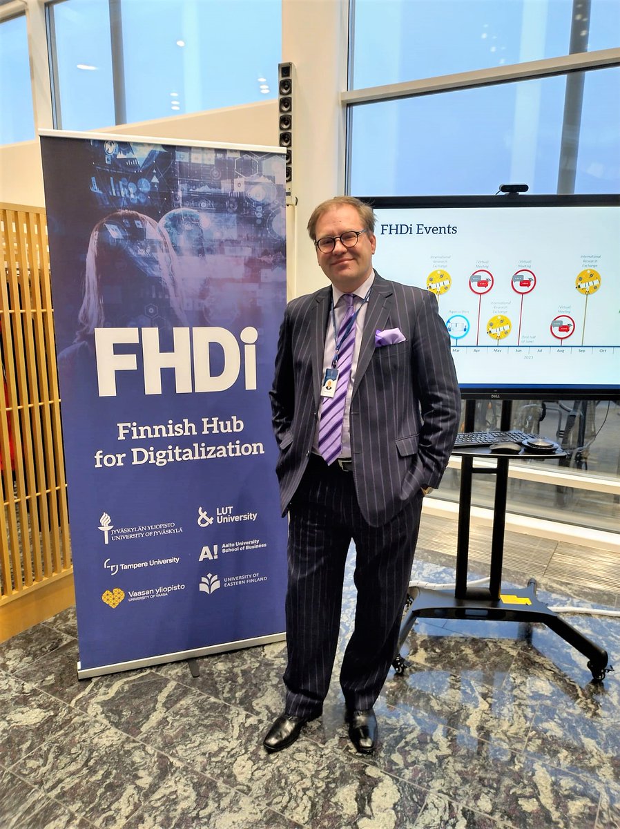 Meet our member universities and contact persons! 
Professor Tuure Tuunanen <a href="/tuuret/">Tuure Tuunanen</a>, <a href="/uniofjyvaskyla/">University of Jyväskylä</a> 

The mission of Information technology faculty is to shape the future digital society through research. Our <a href="/cpss_jyu/">CPSS Research Group @ JYU</a> group leads the development of the FHDi in our faculty.