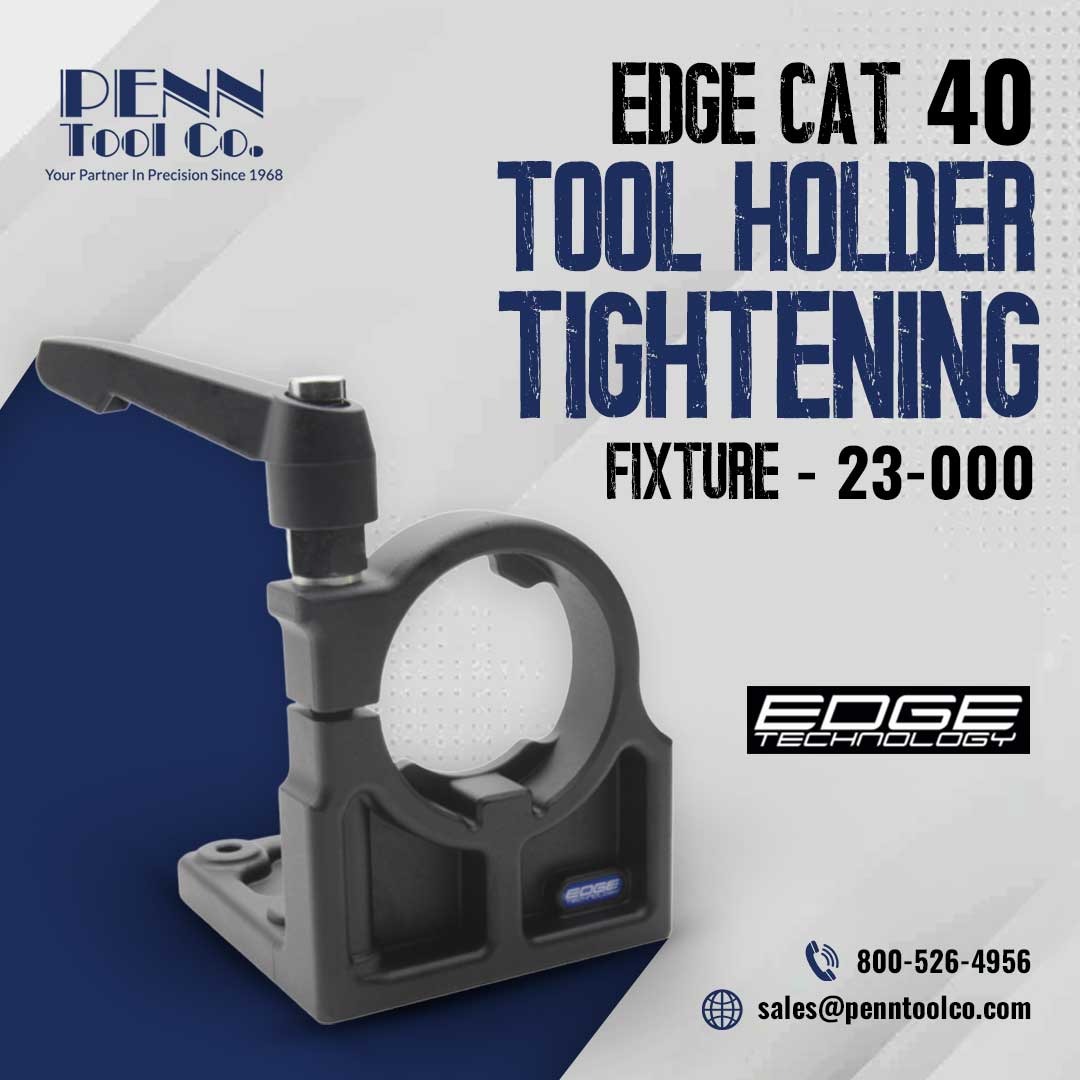 penntoolco's tweet photo. For the firm holding of tool holders during cutter installation, Edge Technology created the CAT 40 Tool Holder Tightening Fixture. The layout also makes it possible to pull studs.

Order Now- https://t.co/dWaEX6aOLM

#EdgeCat #Edge #machinerytools #tools #penntoolco https://t.co/t4WDMQpU6e