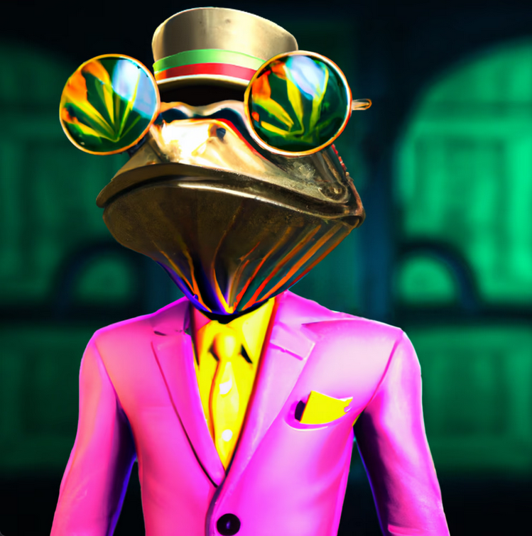 Simskin3's tweet photo. I got lucky and won 2 raffles in the @TopDogBeachClub Snax shop! I won this @fabulaelabs Empeperor, gotta love that pink suit! And a @TopDogBeachClub VR cat!

These were put in by the generous @seko_tom. 

Still time to get in those @AYYYliens_nft and @TheTokyoRebels raffles!! https://t.co/9NqcHAa444