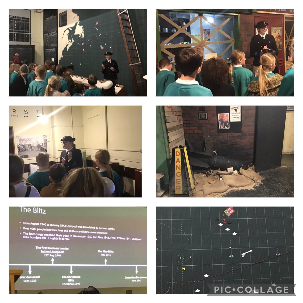 Year 6 visited Western Approaches Joint HQ in Liverpool this week as part of their ‘History’ and ‘Context for Learning’ research.  @WestApproaches #westernapproachesHQ