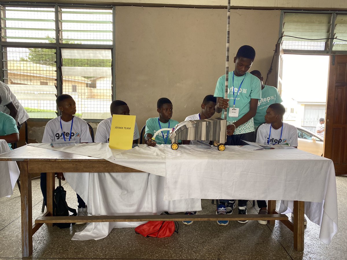 GSTEP_GH's tweet photo. Our finalist teams are in and settled. They are pumped and ready for today’s judging event. 
Follow us for live updates as the event progresses.

#GSTEPChallenge #JudgingEvent #FinalistTeams https://t.co/5JF1lZ4g1l