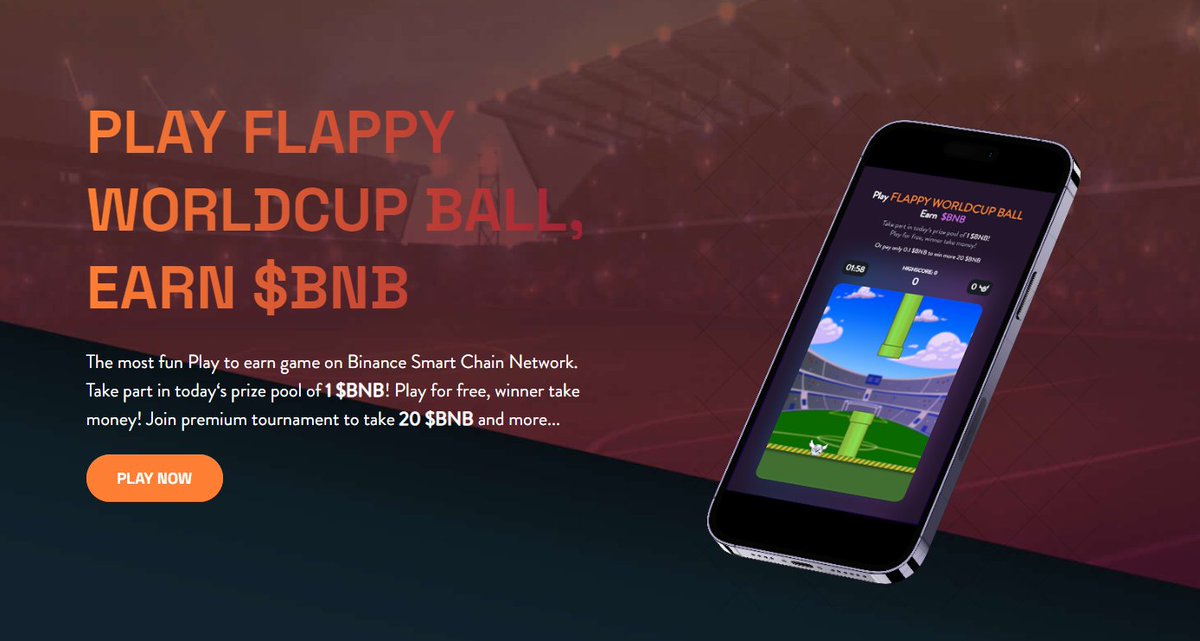 Flappy_WC_Ball's tweet photo. ABOUT US 🐦 Play Flappy - Earn BNB 
Get to know and follow us more below 📢
Don't forget to take a chance and join with us 🎉

👉Details: https://t.co/lRE7QQ91NR
#BNB #token #worldcup2022 #worldcuptoken #flappywc #flappytoken https://t.co/dCar3D9wdi
