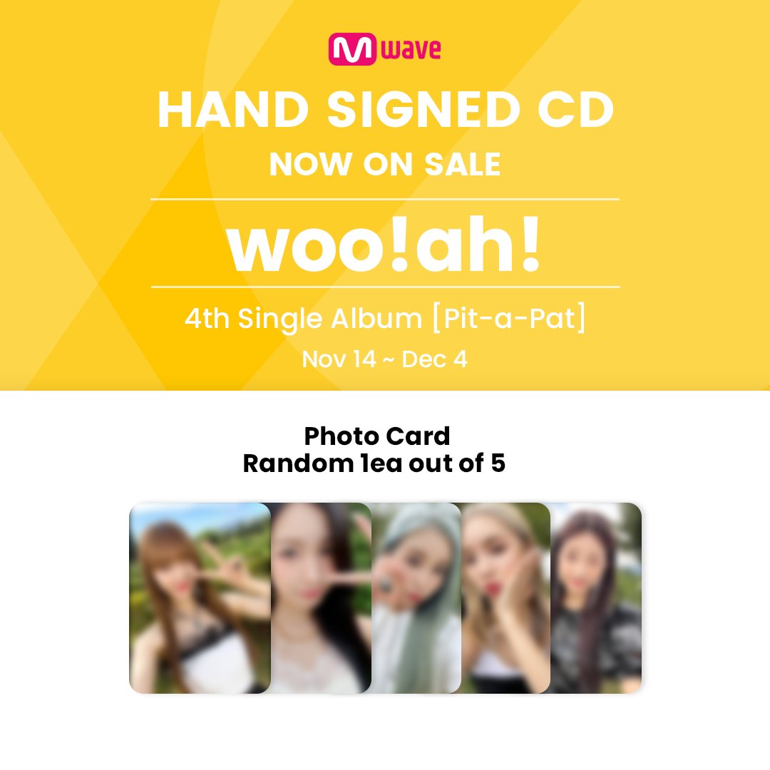 ChainKpopShop's tweet photo. ตัวอย่างอัลบั้มไซน์ woo!ah! "Pit-a-Pat" 🎡 ปิดรับ 04/12‼️
🎠บั้มพร้อมลายเซ็นครบวง✨ ได้การ์ด Mwave🖼️
🎠รอบ1 1120 ส่ง 60/80📮(รอบ2ภาษี+ค่าส่ง)
🎠ลุ้นโพลารอยด์ไซน์📸 ของแถม🎁 
🎠ฟอร์ม https://t.co/b8HtWdboko
#wooah #우아 #PitaPat #ตลาดนัดwooah https://t.co/OdFvQ6o4ZQ