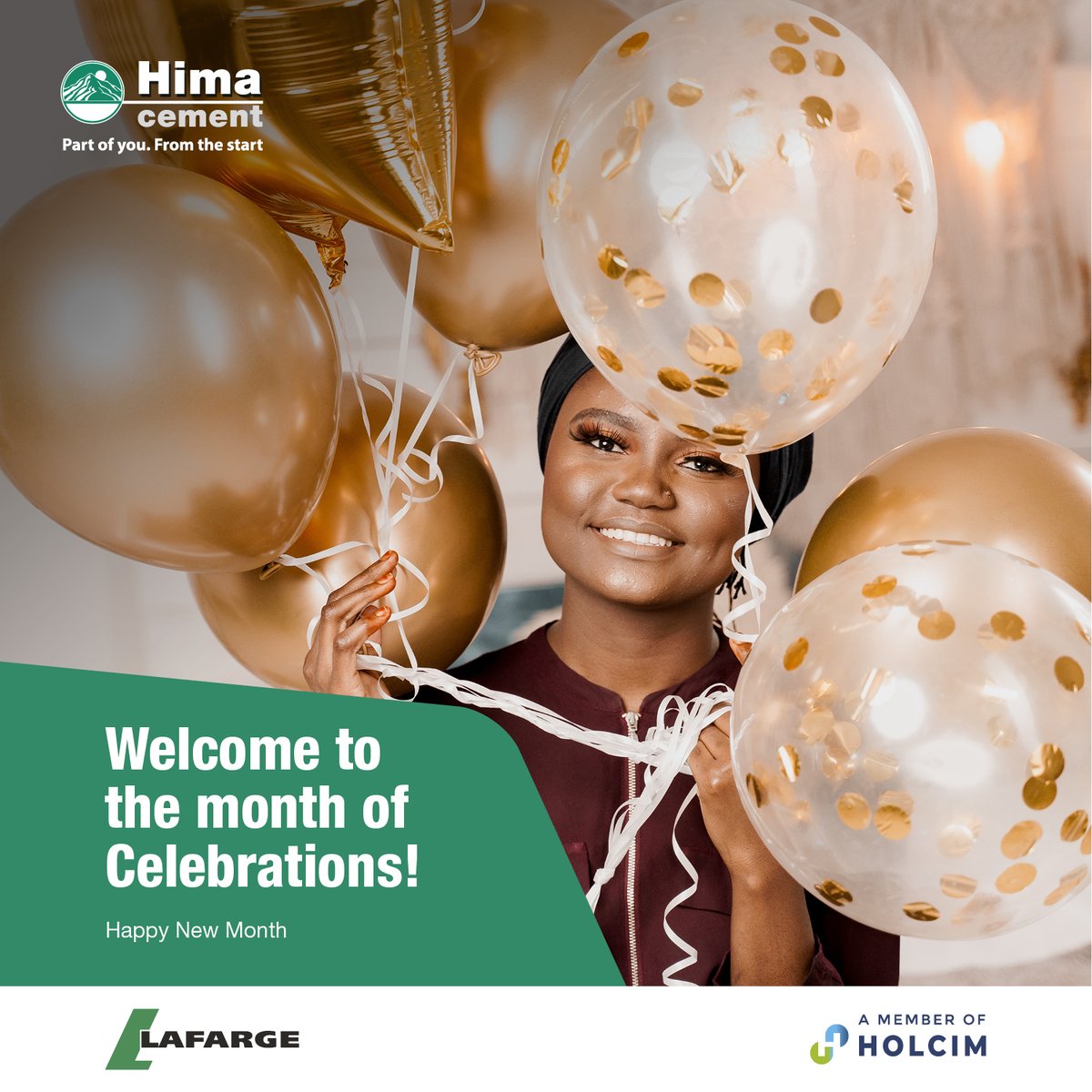 HimaCement's tweet photo. May December be all you hoped it would be and then some more! Happy New Month.
#PartOfYouFromTheStart #HimaCement #BuildingBetterCities #BondsforaLifetime #BeautifulFinishesWithFundi https://t.co/NWn4kuBU1q