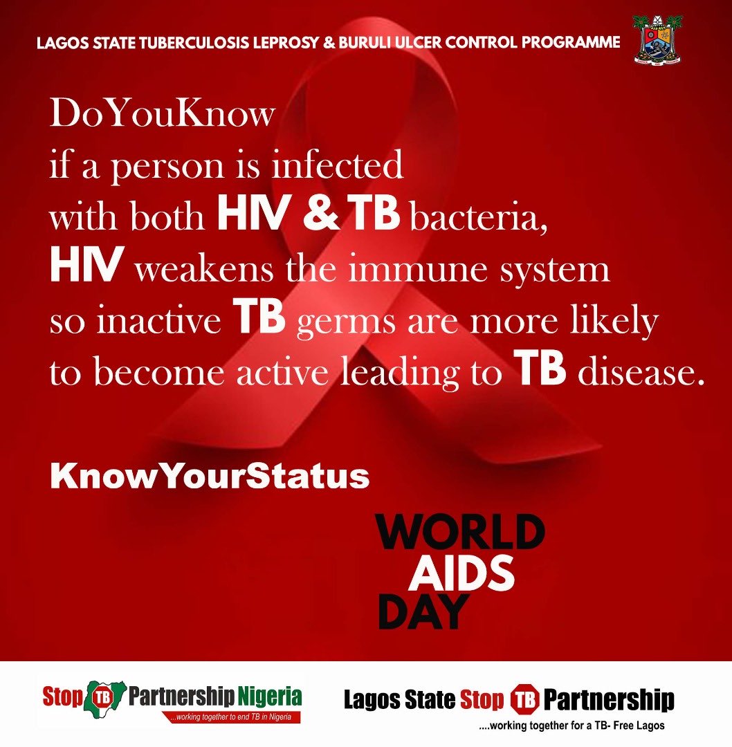 JAAIDSNG (@jaaidsngr) on Twitter photo As we commemorate #WorldAIDSDay, it’s time to further strengthen #TB#HIV collaboration <a href="/LSMOH/">LSMOH</a> <a href="/LSACA_NG/">Lagos State AIDS Control Agency</a> <a href="/StopTBNigeria/">STOP TB NIGERIA</a> <a href="/NTBLCP1/">NTBLCP</a> <a href="/NepwhanN/">NEPWHAN-Nig</a> <a href="/tbnetwork9ja/">TBNETWORK NIGERIA</a> As we commemorate #WorldAIDSDay, it’s time to further strengthen #TB#HIV collaboration <a href="/LSMOH/">LSMOH</a> <a href="/LSACA_NG/">Lagos State AIDS Control Agency</a> <a href="/StopTBNigeria/">STOP TB NIGERIA</a> <a href="/NTBLCP1/">NTBLCP</a> <a href="/NepwhanN/">NEPWHAN-Nig</a> <a href="/tbnetwork9ja/">TBNETWORK NIGERIA</a>