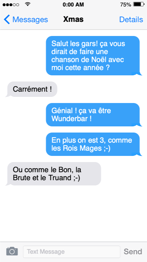 Mais qui donc ? 🤔
RDV demain pour découvrir ce nouveau single de Noel ! 🎄🎅