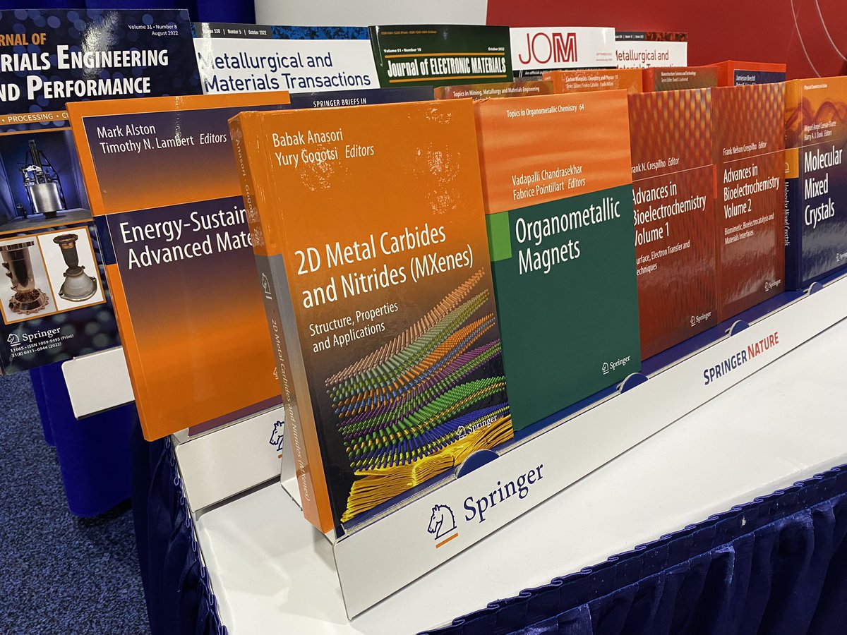 Our #mxene book is available at #F22MRS