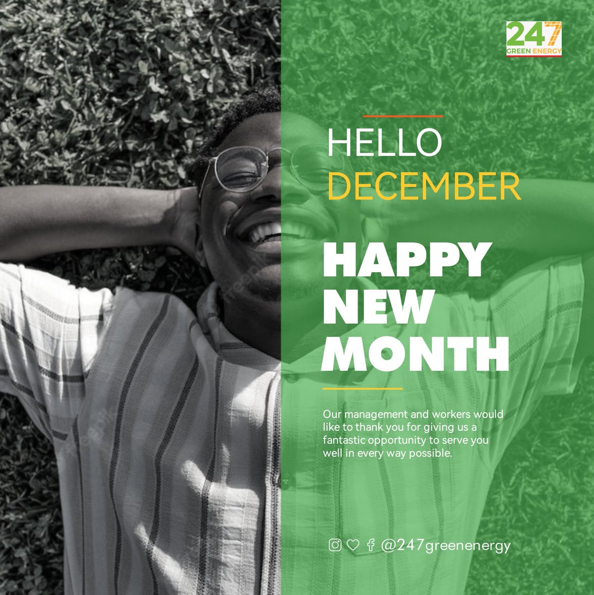 Happy New Month, Green Champions!