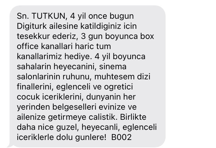 Utanmadan mesaj atabiliyorsunuz yazık 4 seneye salakmışım dava sürecini en kısa zamanda başlatıyorum <a href="/Digiturk/">Digiturk</a> <a href="/DigiturkDestek/">Digiturk Destek</a> <a href="/Digiturkcalisan/">Digitürk Çalışanları</a>