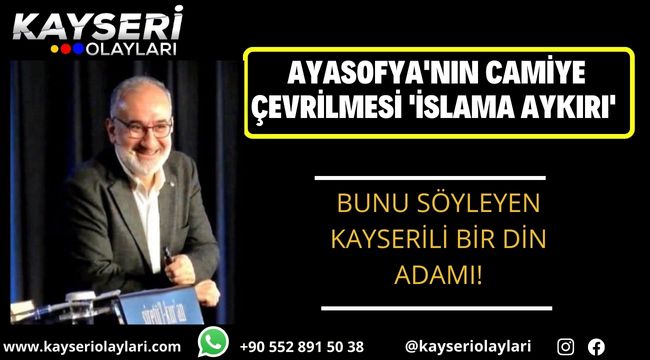 AYASOFYA'NIN CAMİYE ÇEVRİLMESİ 'İSLAMA AYKIRI' CHP Lideri Kemal Kılıçdaroğlu'nun, altılı masa liderlerine Diyanet İşleri Başkanı olarak Mustafa İslamoğlu’nu önerdiği iddia edildi. İslamoğlu, Ayasofya'yı cami olarak kullanmanın Kur'an-ı Kerim'e uygun olmadığını iddia etmişti.