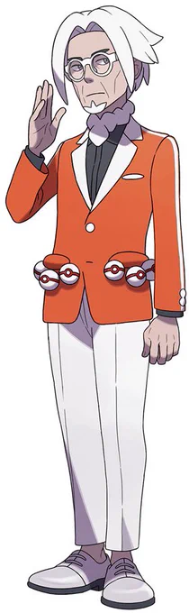 ポケモンの校長先生、なーーーんか既視感あるな〜って思ったらハイパーインフレーションのレジャットさんだった(そんなに似てない) 