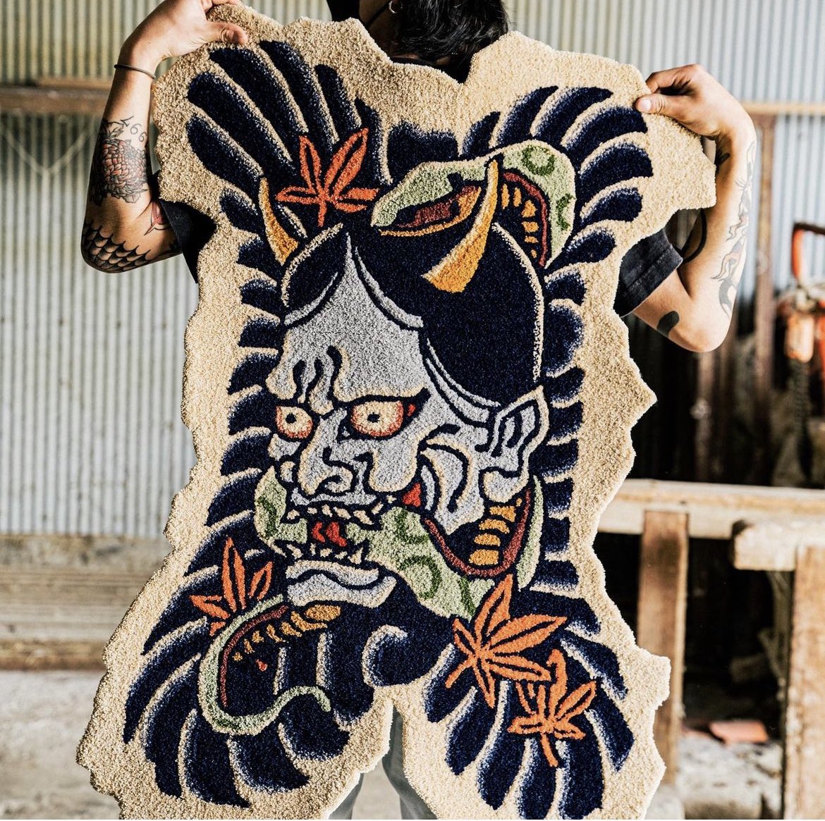 noko フクロウ 三好ラグマット gakkin 【公式通販】