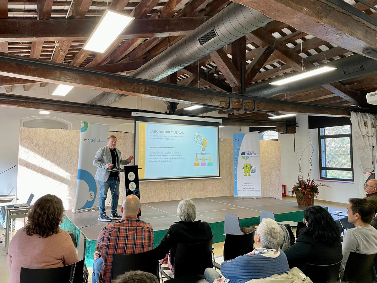 cebllob's tweet photo. ©️ Consell Esportiu del Baix Llobregat

🔊 Presentació de la participació del @citilab en l' #Activalab per la creació del Pla Estratègic d'Esport i d'Activitat Física. 

#Activalab #innovacio

@citilab https://t.co/wP4qYs91sU