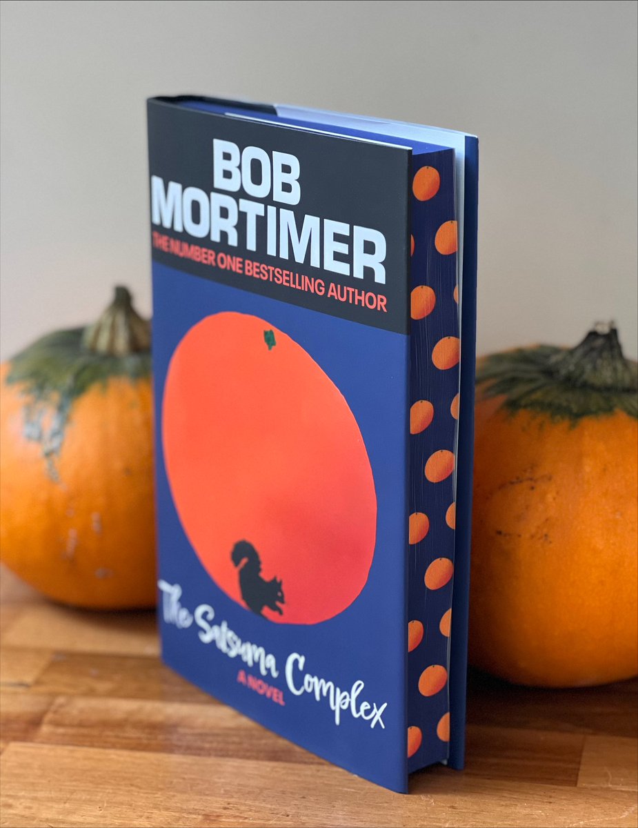 Look what's turned up today. SPECIAL EDITION copies of The Satsuma Complex by @RealBobMortimer. Look at those Satsuma Sprayed edges! You can buy a copy RIGHT HERE. bit.ly/3ifzkNL