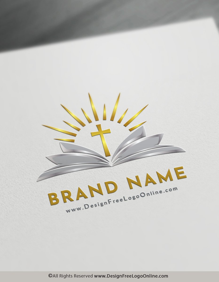 the_logo_maker's tweet photo. Create a Bible Church Logo with Our Free Logo Maker https://t.co/KDMHU8BWeh #Biblelogo #crosslogo #holylogo #ChurchLogo Use it right away for all of your marketing needs for the Christian religious community. https://t.co/sExj75wMsl