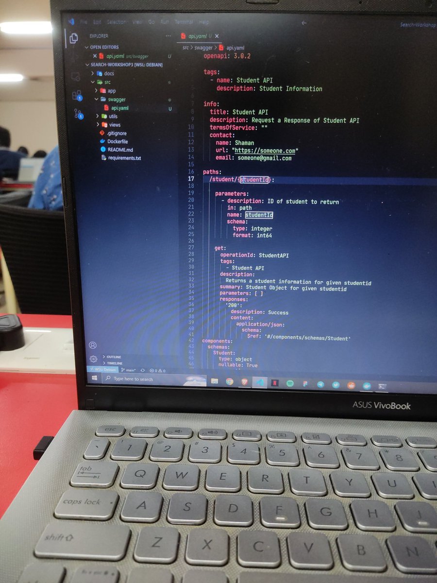 Shaman_SR1's tweet photo. It was a wonderful session from unicourt on Elastic Search and API's . I am really grateful for taking part in the workshop. Thank you for conducting such wonderful session😊 @UniCourtInc #UniCourtWorkshops
#SearchWithUs https://t.co/ctevbMr6QY