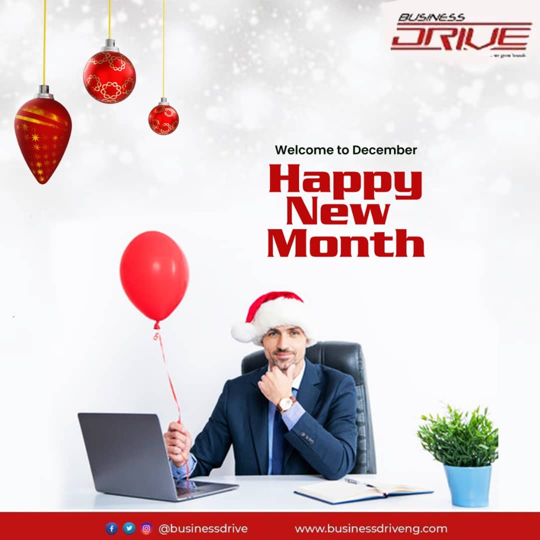 businessdriveng's tweet photo. Welcome to the season of sharing
Welcome to December

Happy new month!! 

#december #businessdrive #business https://t.co/TRh5qYya0y