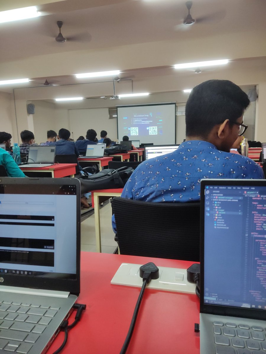 Shaman_SR1's tweet photo. It was a wonderful session from unicourt on Elastic Search and API's . I am really grateful for taking part in the workshop. Thank you for conducting such wonderful session😊 @UniCourtInc #UniCourtWorkshops
#SearchWithUs https://t.co/ctevbMr6QY