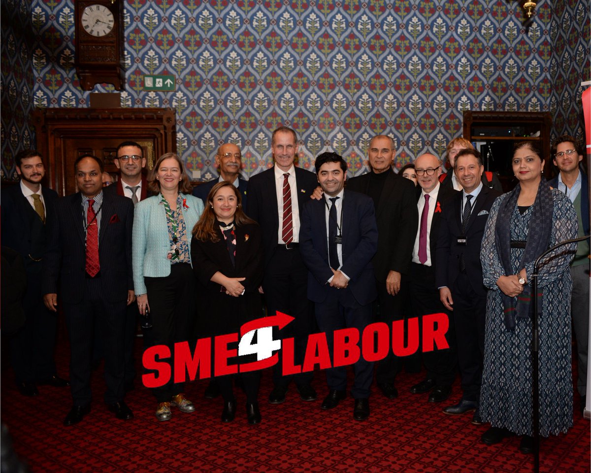 It was a pleasure to host a full house of SME owners and Labour Supporters at Last Night's SME4LABOUR Parliamentary reception. 

With thanks to our speakers <a href="/FeryalClark/">Feryal Clark MP</a> <a href="/Bill_Esterson/">Bill Esterson</a> <a href="/MattWestern_/">Matt Western MP 🌹 🇬🇧🇨🇦</a> <a href="/PutneyFleur/">Fleur Anderson MP</a> <a href="/UKLabour/">The Labour Party</a> , and our co-chari <a href="/SonnyLeong53/">The Lord Leong CBE</a> and host <a href="/TheRehanaAmeer/">Rehana Ameer FRSA</a>!